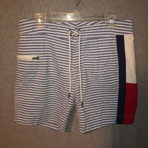 tommy hilfiger seersucker swimsuit